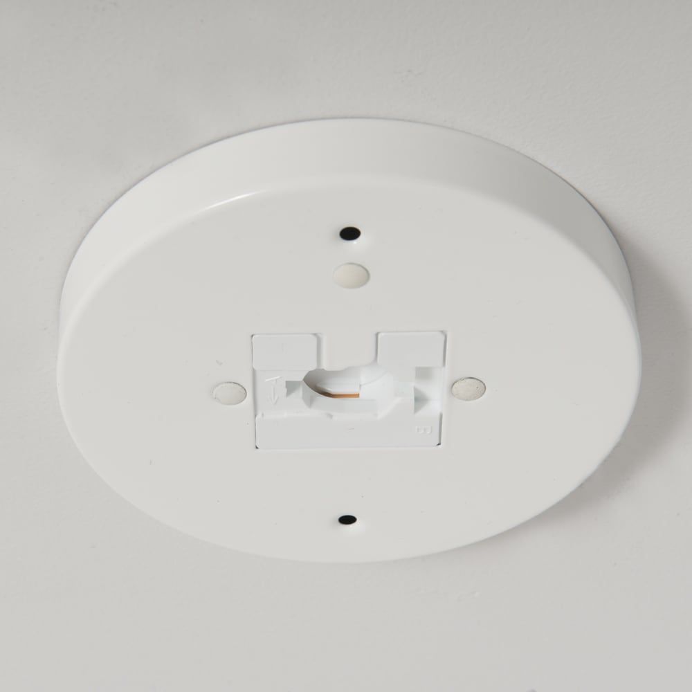 KSR Escala Pro Mains Surface Adaptor for Track Fittings White