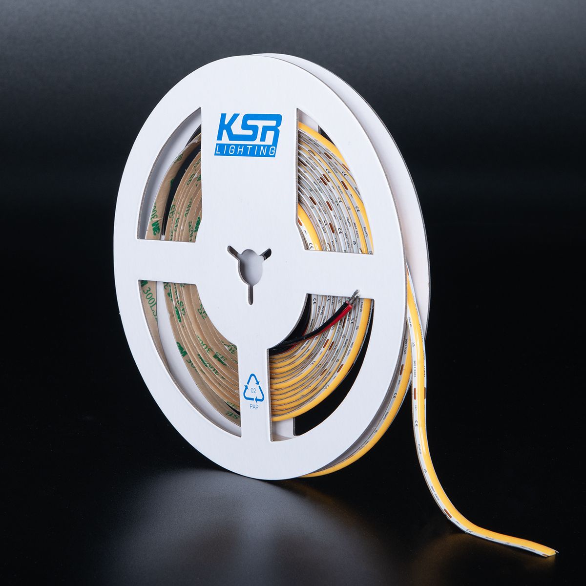KSR Navara 11w 2700K IP20 COB LED 5M Strip with 1M Pre Wired Tail