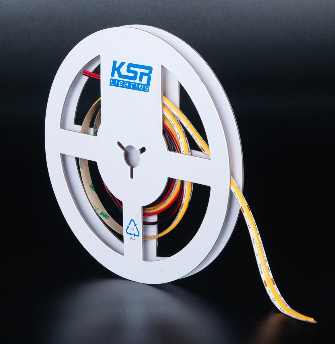 KSR Navara 2700K-6000K CCT IP20 COB LED 1m Strip with 1m lead