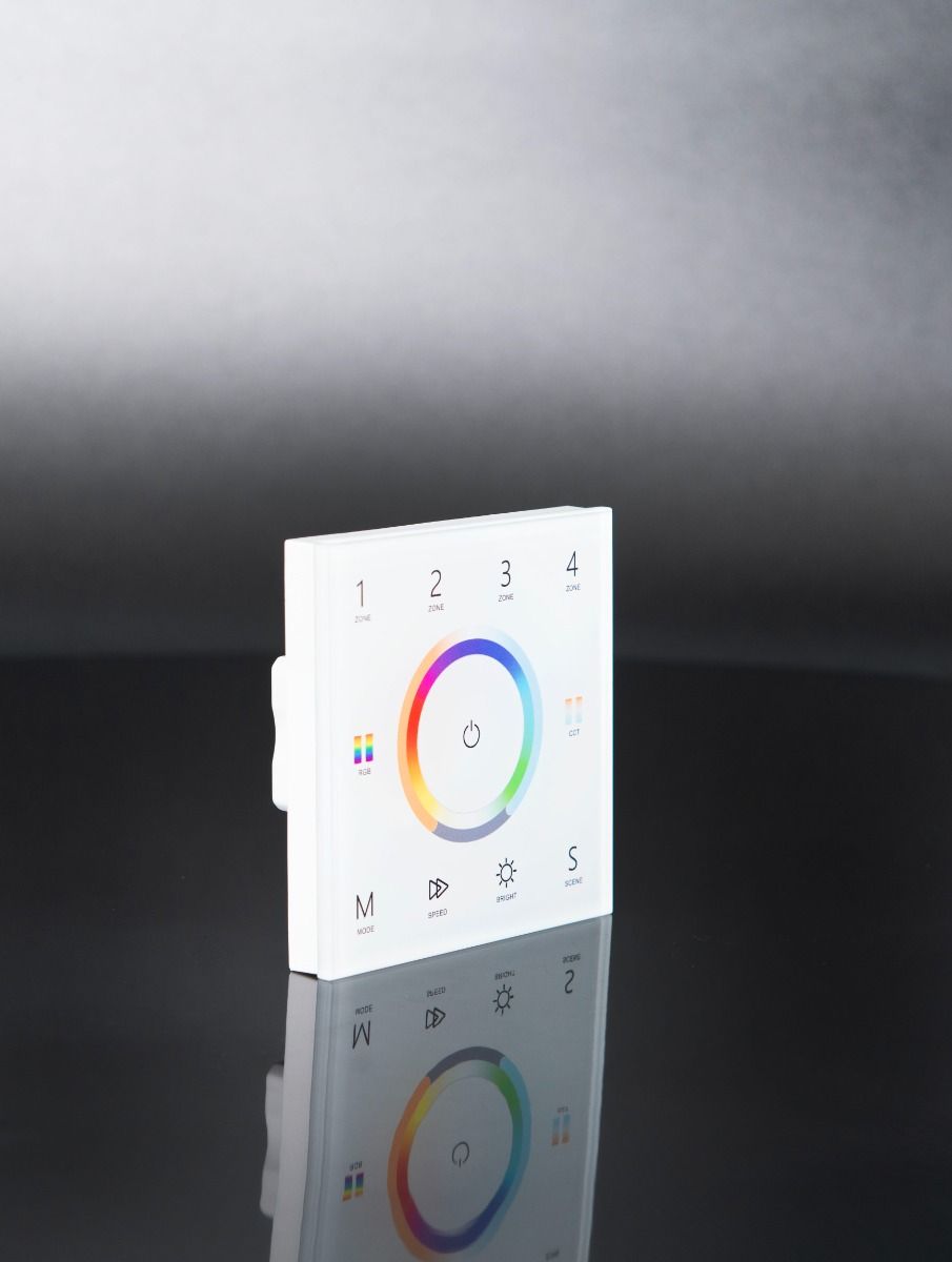 KSR Navara Univeral 240v Dimming Wall Panel White