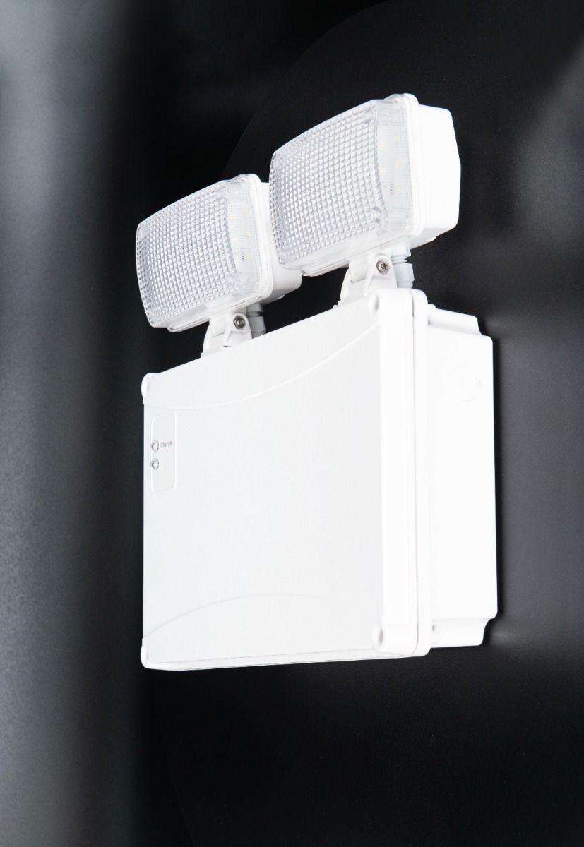 KSR Navara IP65 4.5W 6000K Emergency Twin Spot Non Self Test