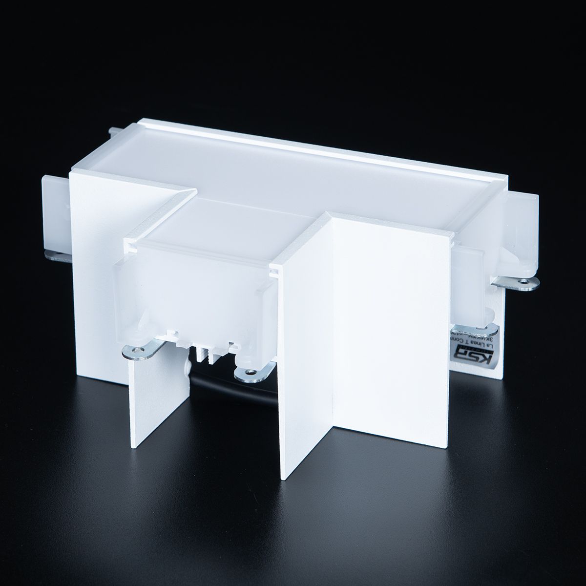 KSR Lalinea 3 Way "T" Connector White