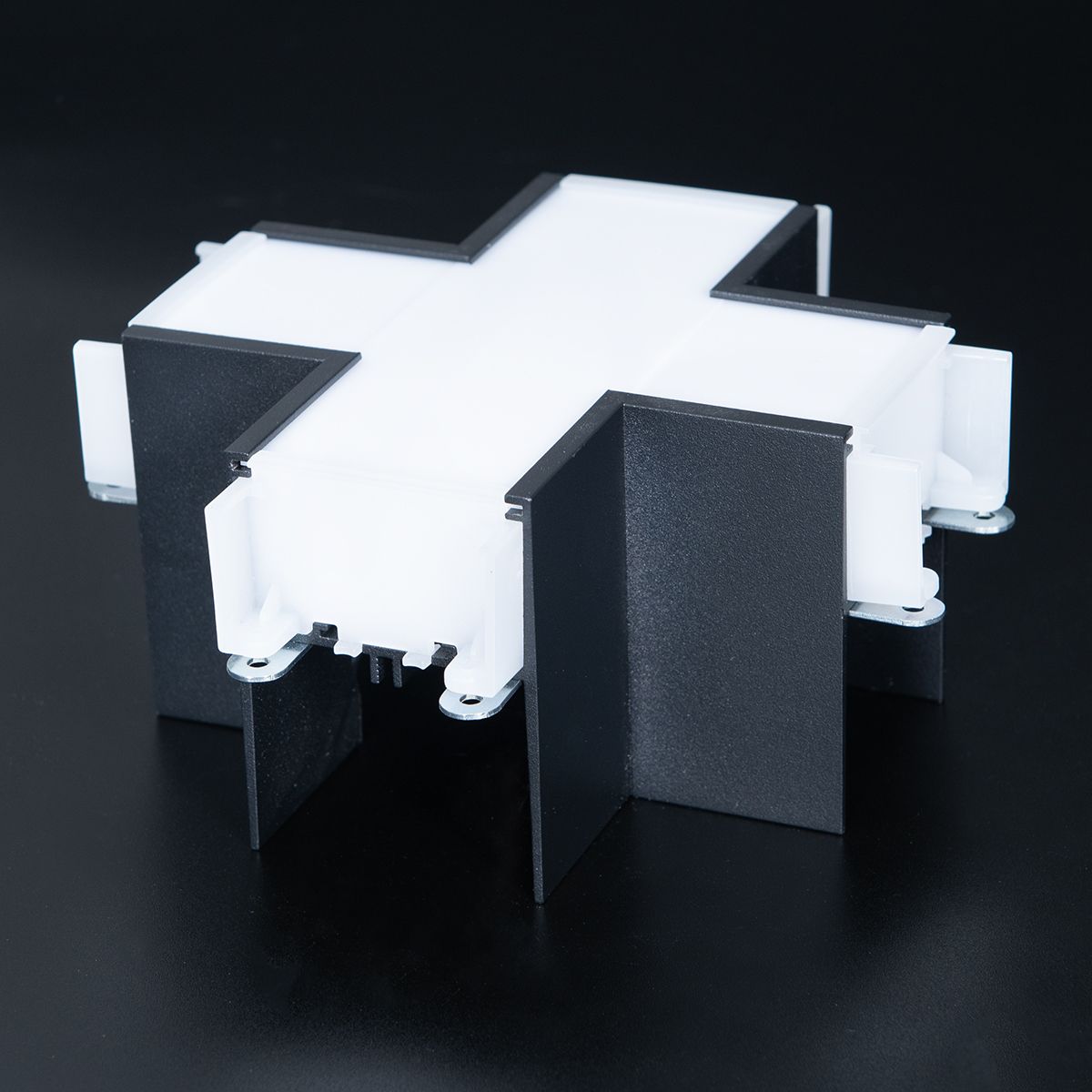 KSR Lalinea 4 Way "X" Connector White