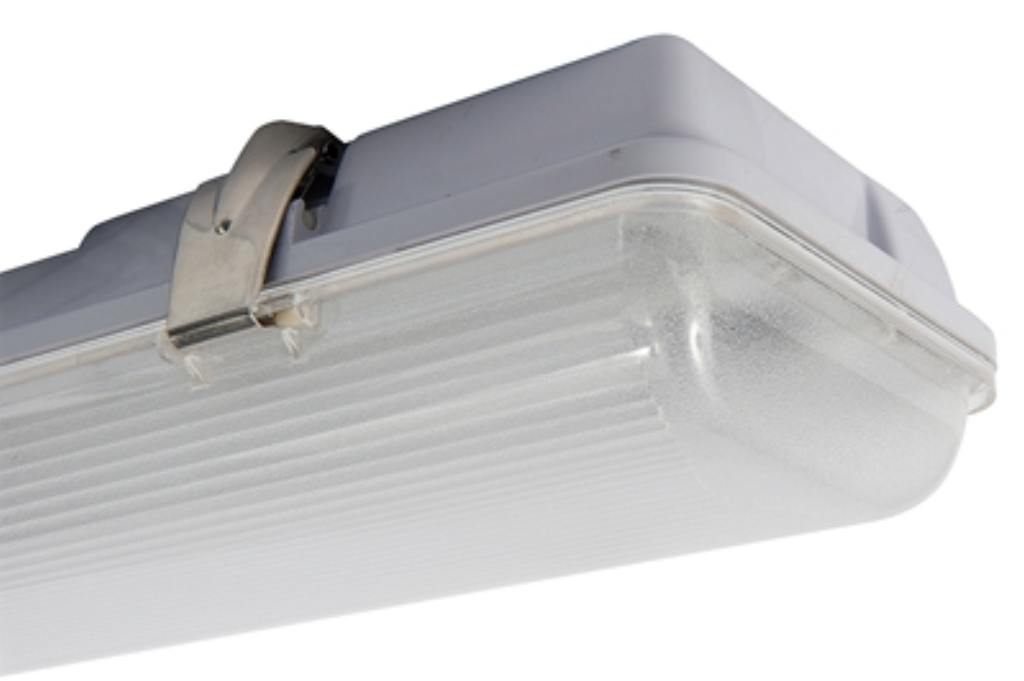 KSR 4382lm 36W LED 5ft Single Non Corrosive Emergency Batten IP65 4000K
