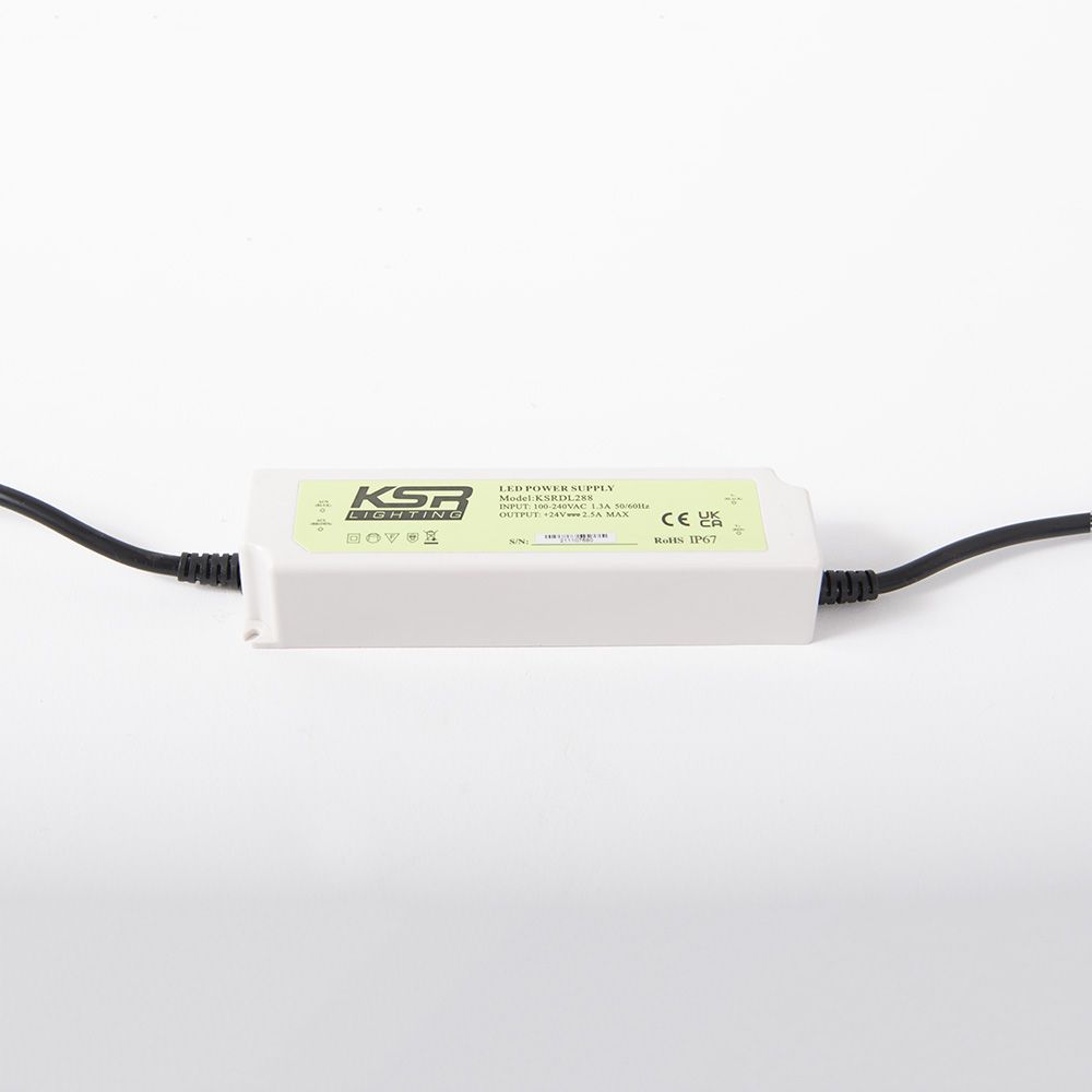 KSR 60W 24V Constant Voltage Non Dimmable LED Driver IP67