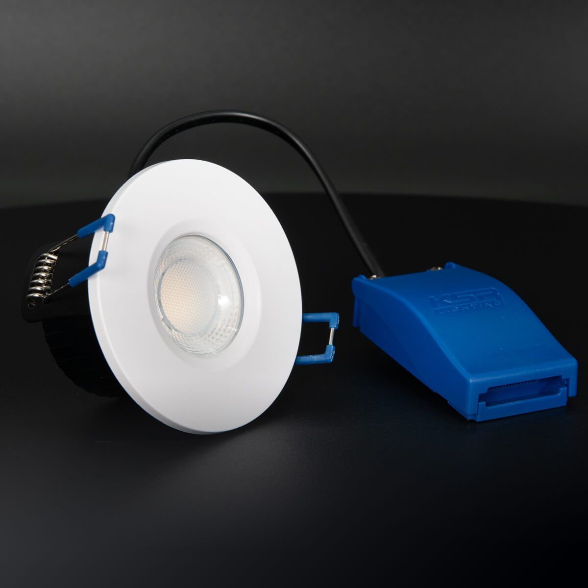 KSR Firebreak QR 5W 4CCT IP65 Fire Rated Downlight White 2700/3000/4000/6000K