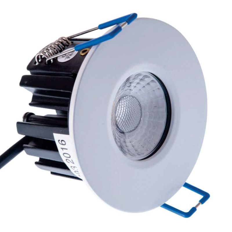 KSR 450lm 5W IP65 LED Fixed Fire Rated Dimmable Downlight 3000K