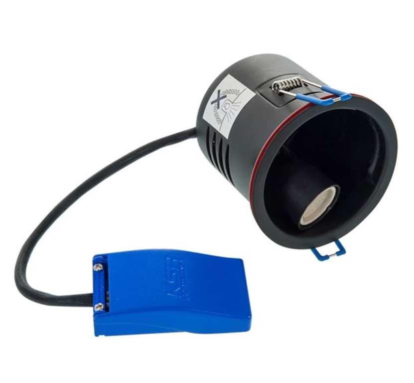 KSR 10W GU10 Firebreak Tilt Downlight IP20