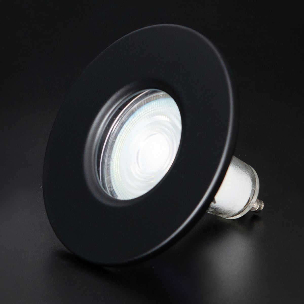 KSR Firebreak QR GU10 IP65 Bezel Black