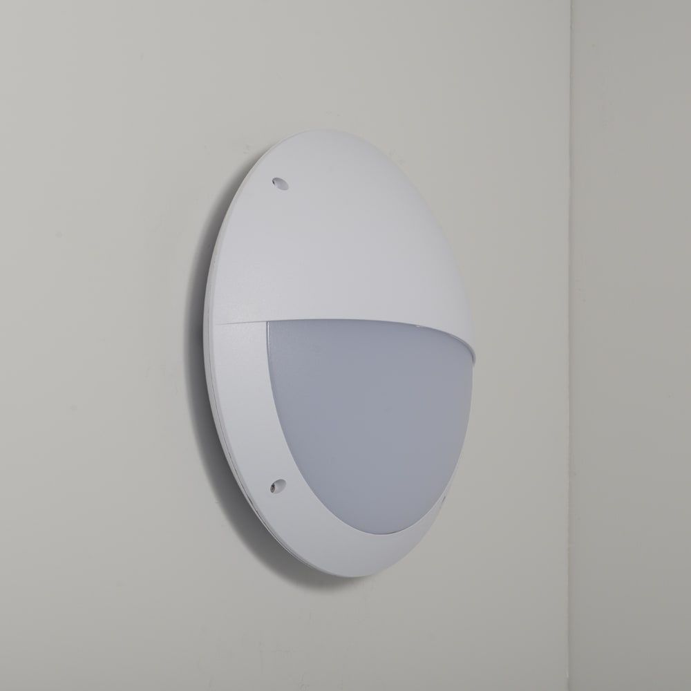 KSR Latina II 12W 500lm IP66 LED Eyelid Bulkhead White 4000k