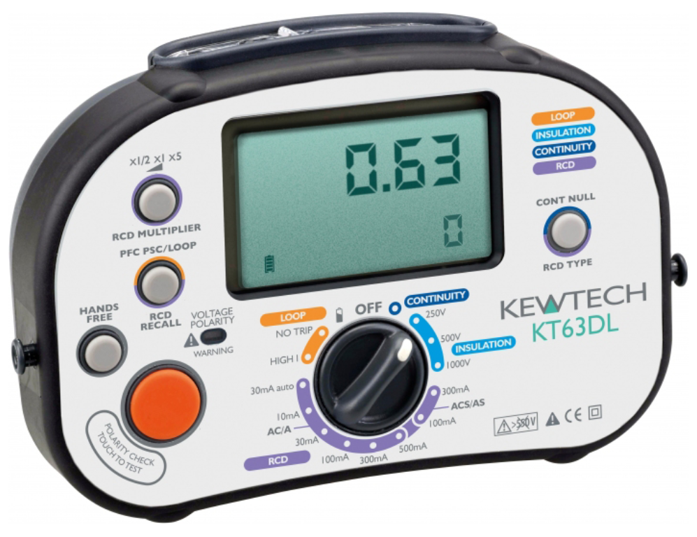 Kewtech Digital 5-in-1 Multifunction Tester