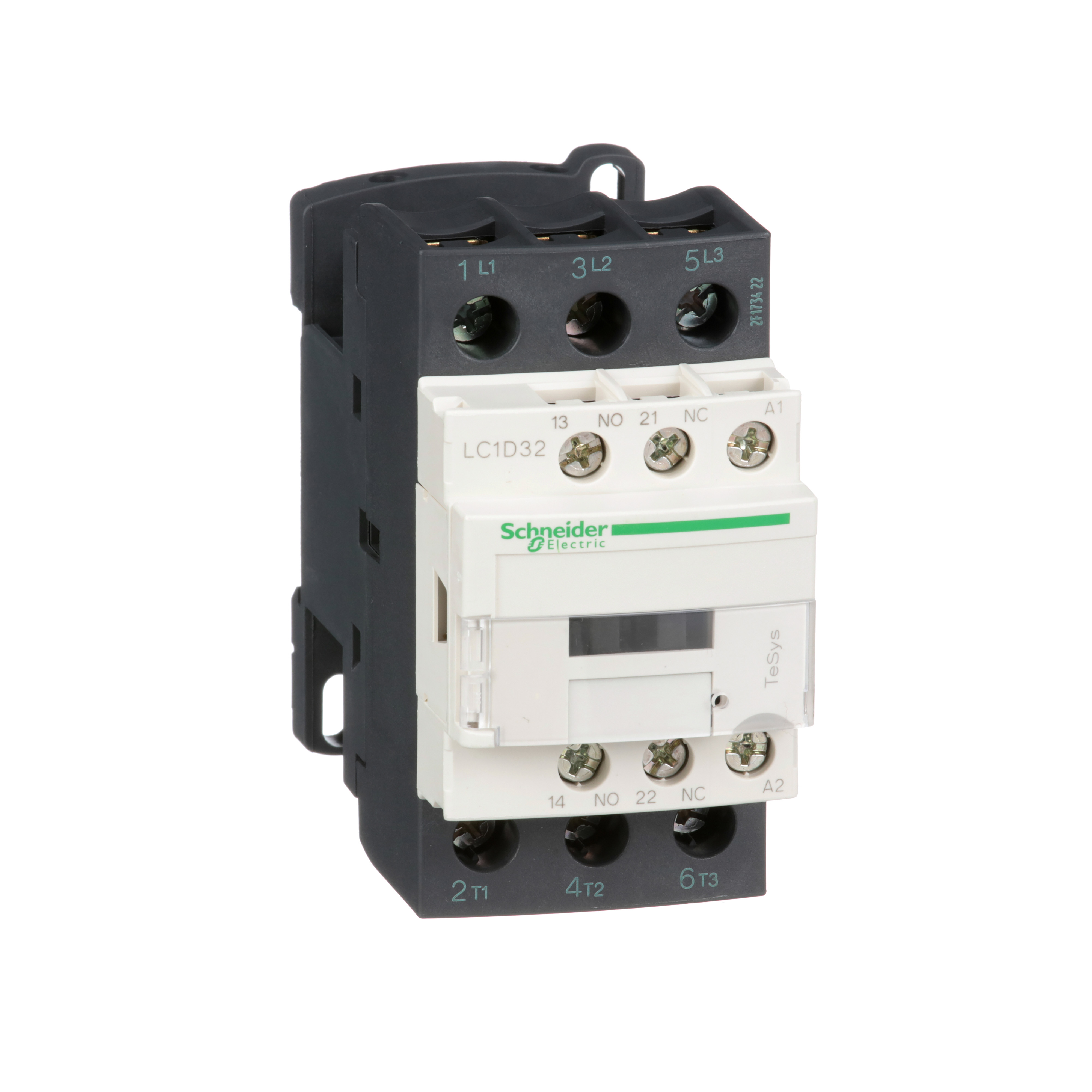 Schneider TeSys Deca 32A 3 Pole Contactor 3 NO Contacts 24V AC Coil
