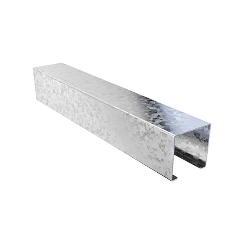Trench 50 x 50mm Galv Lighting Trunking  - Pre Galvanised (6m Length) (Excludes Lid)