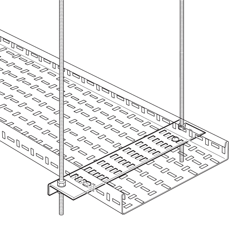Legrand 300mm Overhead Cable Tray Hangers Pre Galvanised