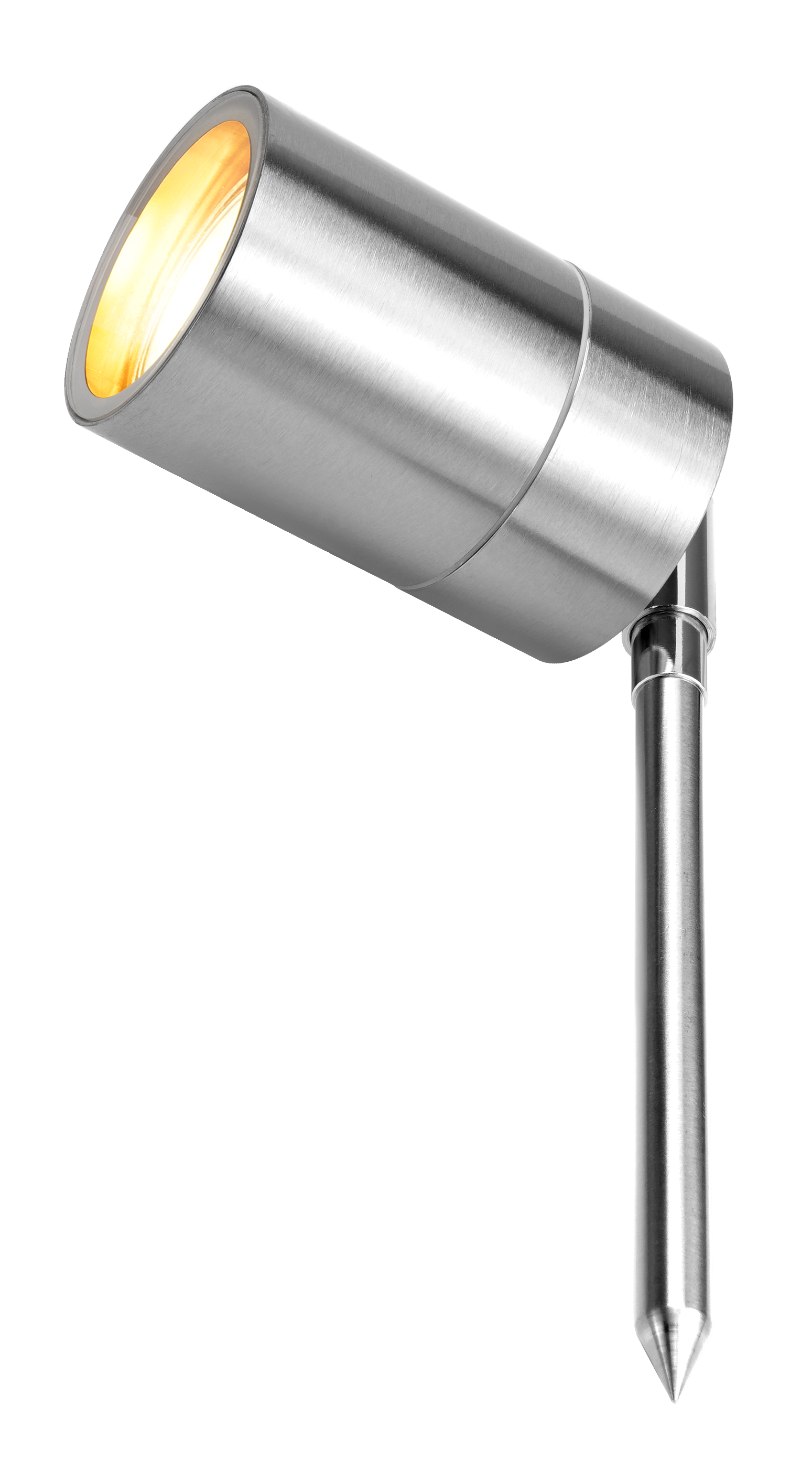 Kosnic Lyons 7W LED GU10 Spike/Surface Spotlight Stainless Steel (Lamp not Included)