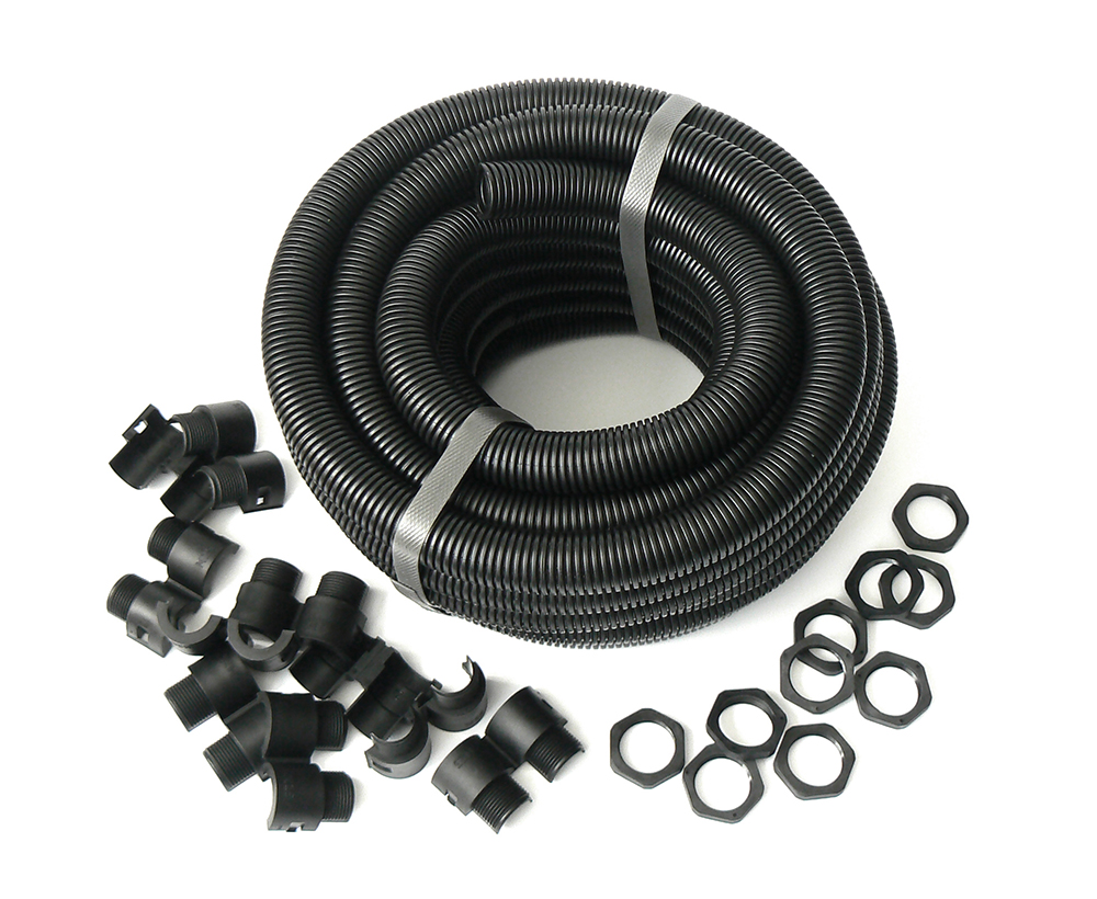 Term Tech M25 Black Contractor Pack with Conduit and Glands (10m)