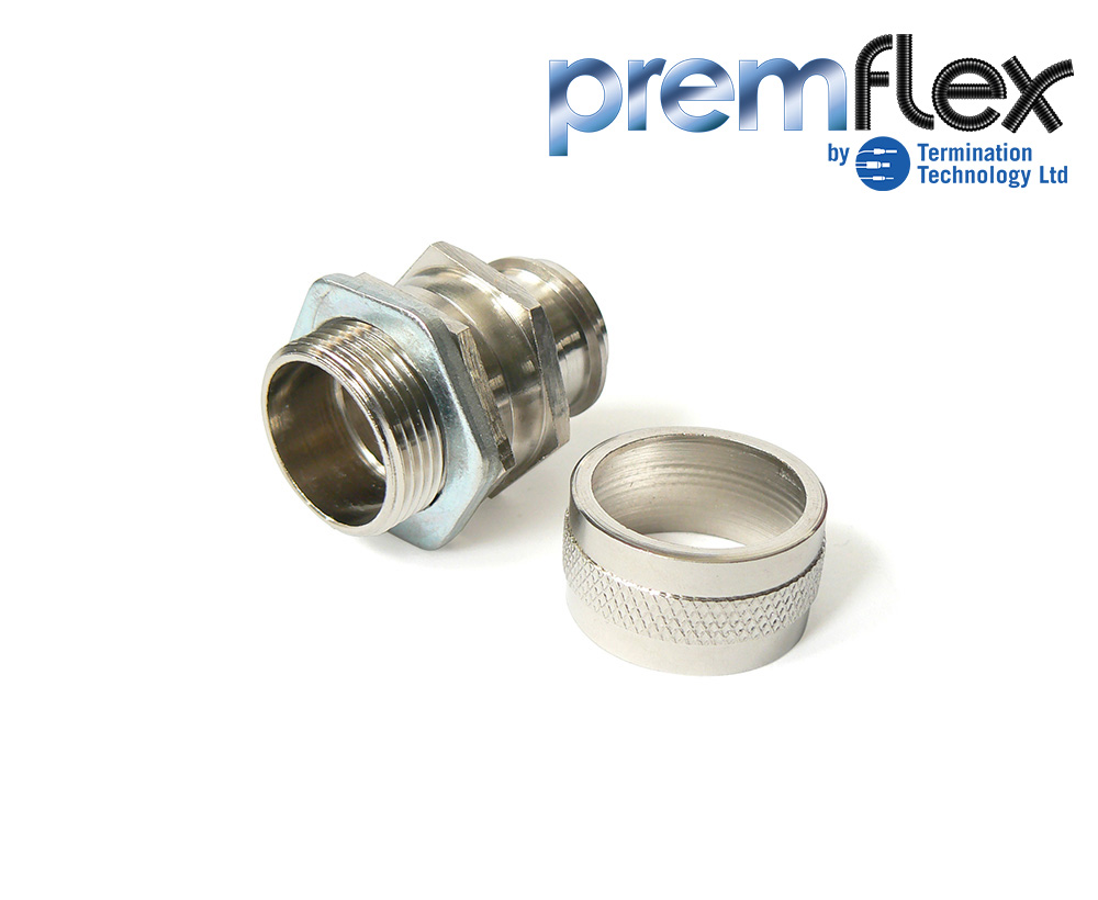 Term Tech Premflex M40 Swivel Nickel Plated Conduit Gland