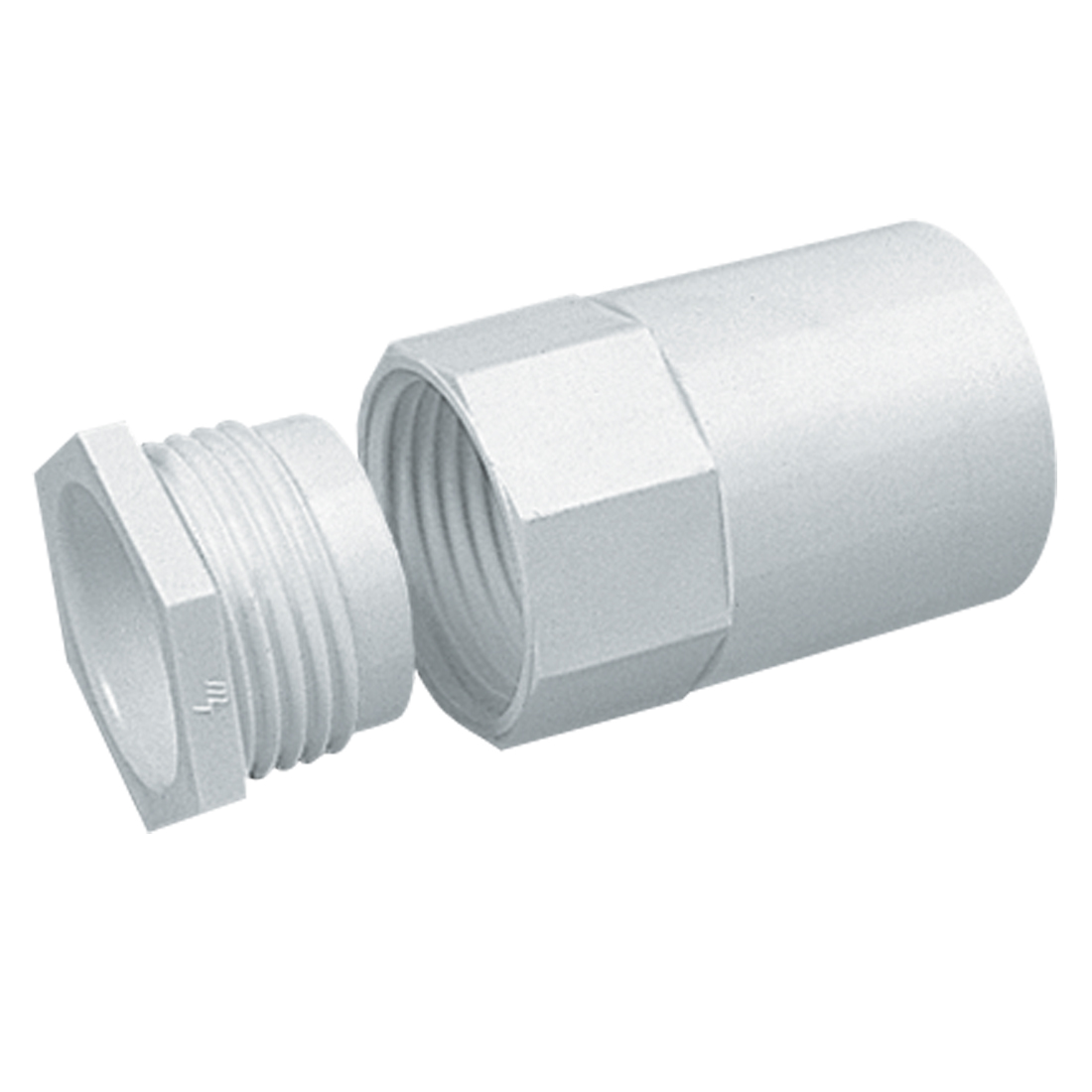 MT 25mm PVC Female Adaptor White