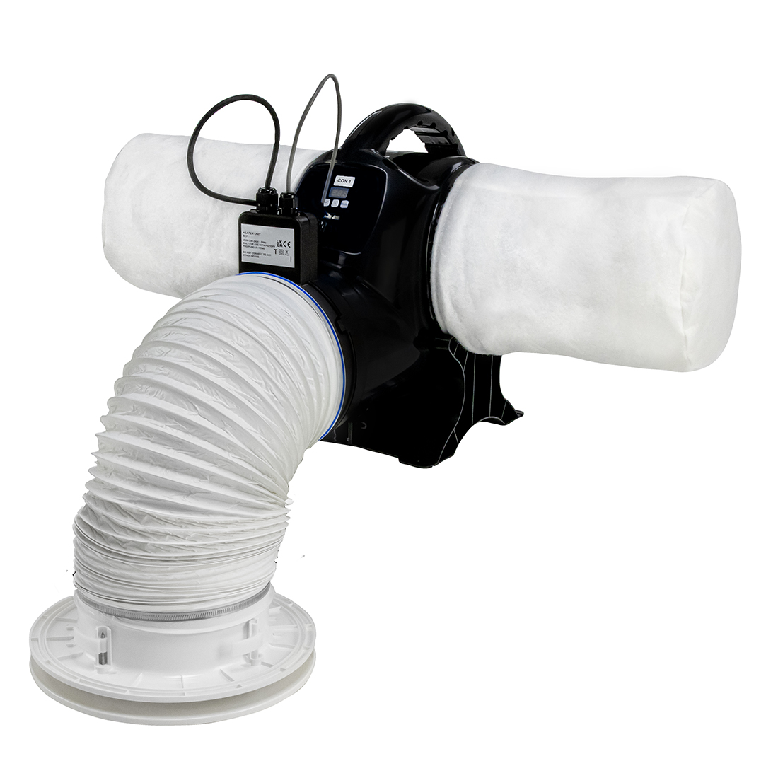 Manrose Lo-Watt Pivotal Positive Input Ventilation Unit with 500W Heater