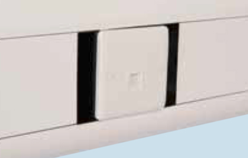 Marco 1 Gang Light Grey Back Plate For Apollo & Juno Trunking