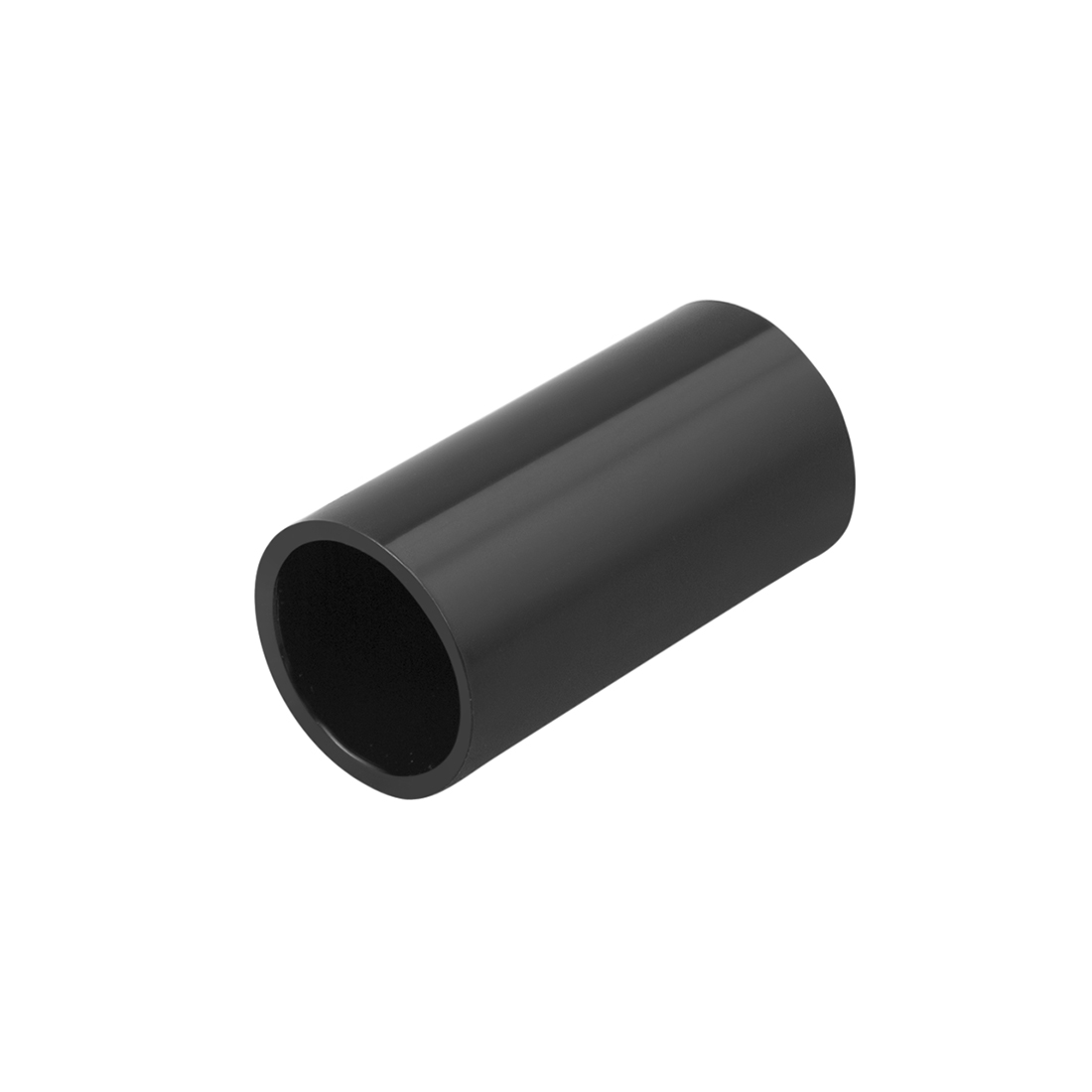 MT 25mm PVC Straight Coupler Black