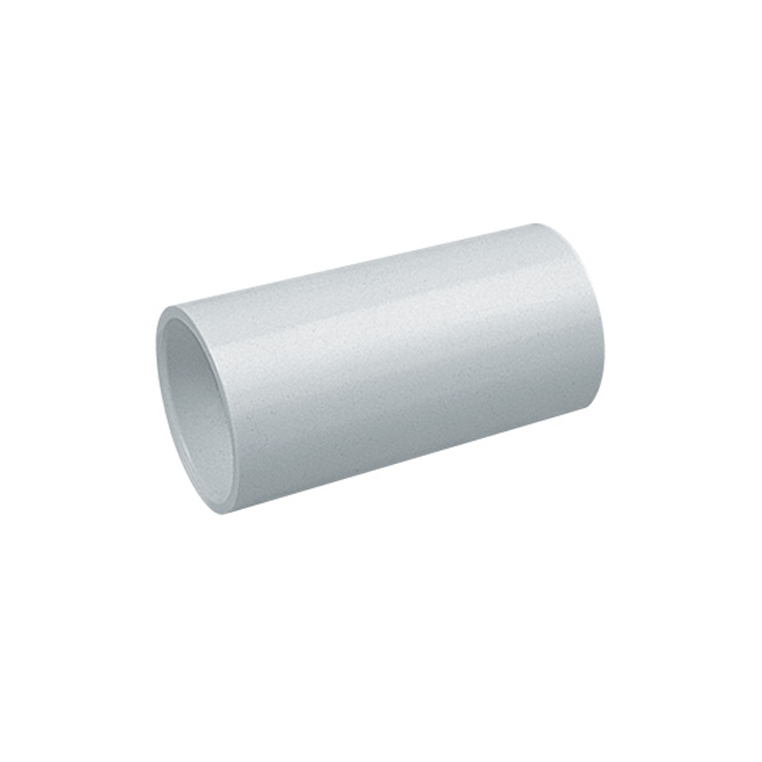 MT 25mm PVC Straight Coupler White