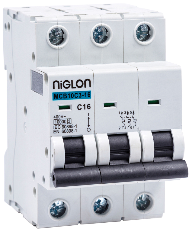 Niglon 16A TP 10kA Type C MCB