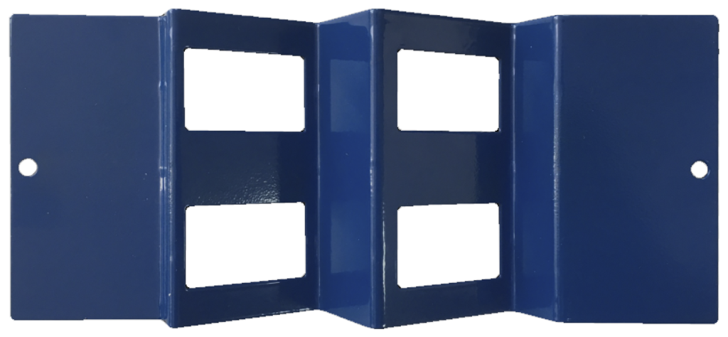 Marco Floor Box 4 x RJ45 Angled Accessory Plate