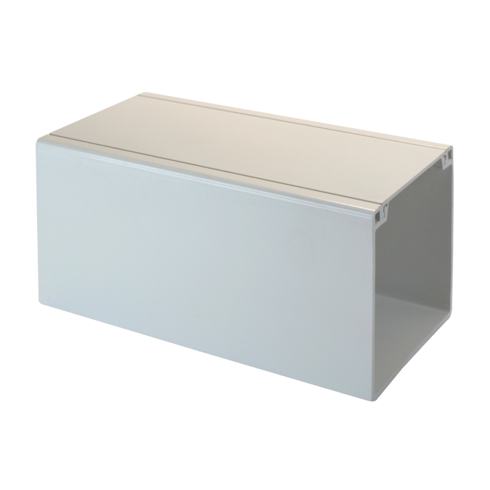Falcon 100mm x 100mm Cable Trunking White (3m Length)