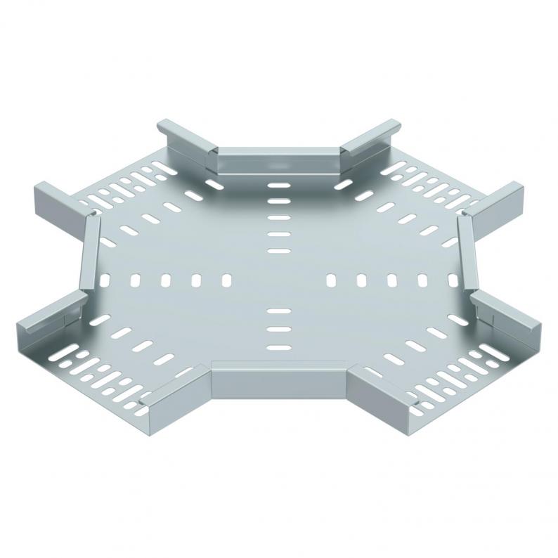Trench Medium Duty 150mm 4 Way Cable Tray Crossover