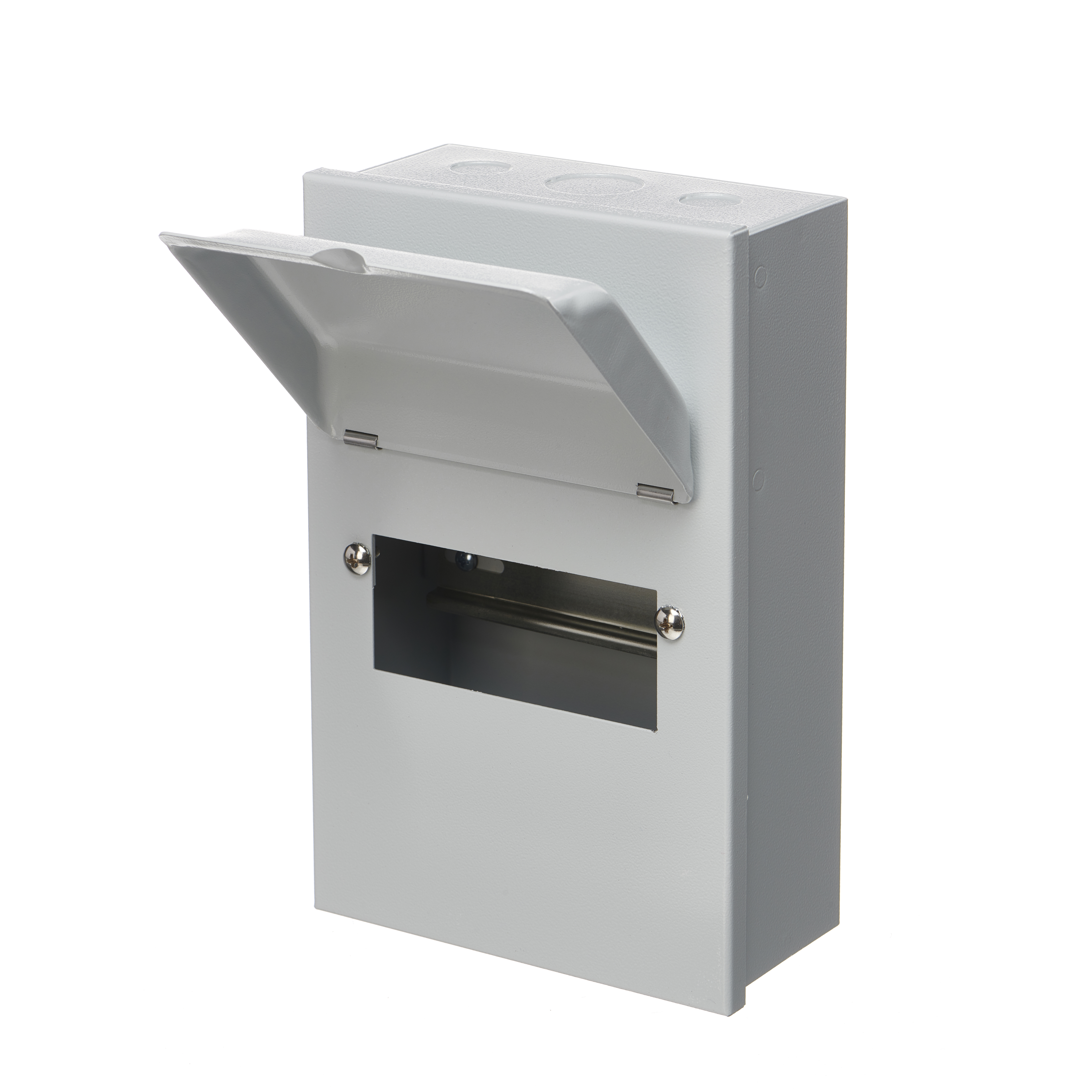 Europa 6 Way AM3 2x20 Cable Entries Metal Consumer Unit Enclosure