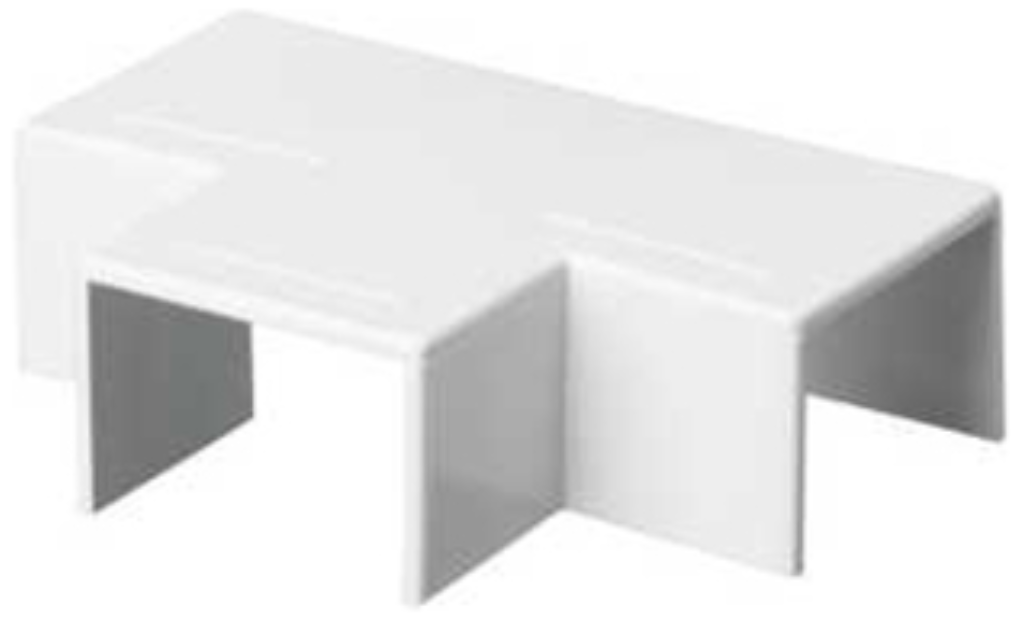 Mita 25mm x 16mm PVC Equal Flat Tee