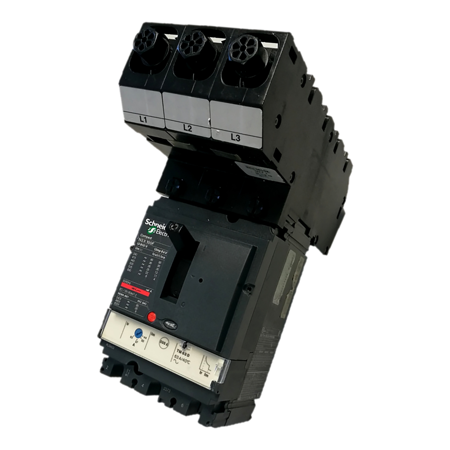 Schneider Merlin Powerpact 4 250A TP Switch Disconnector - Old Style