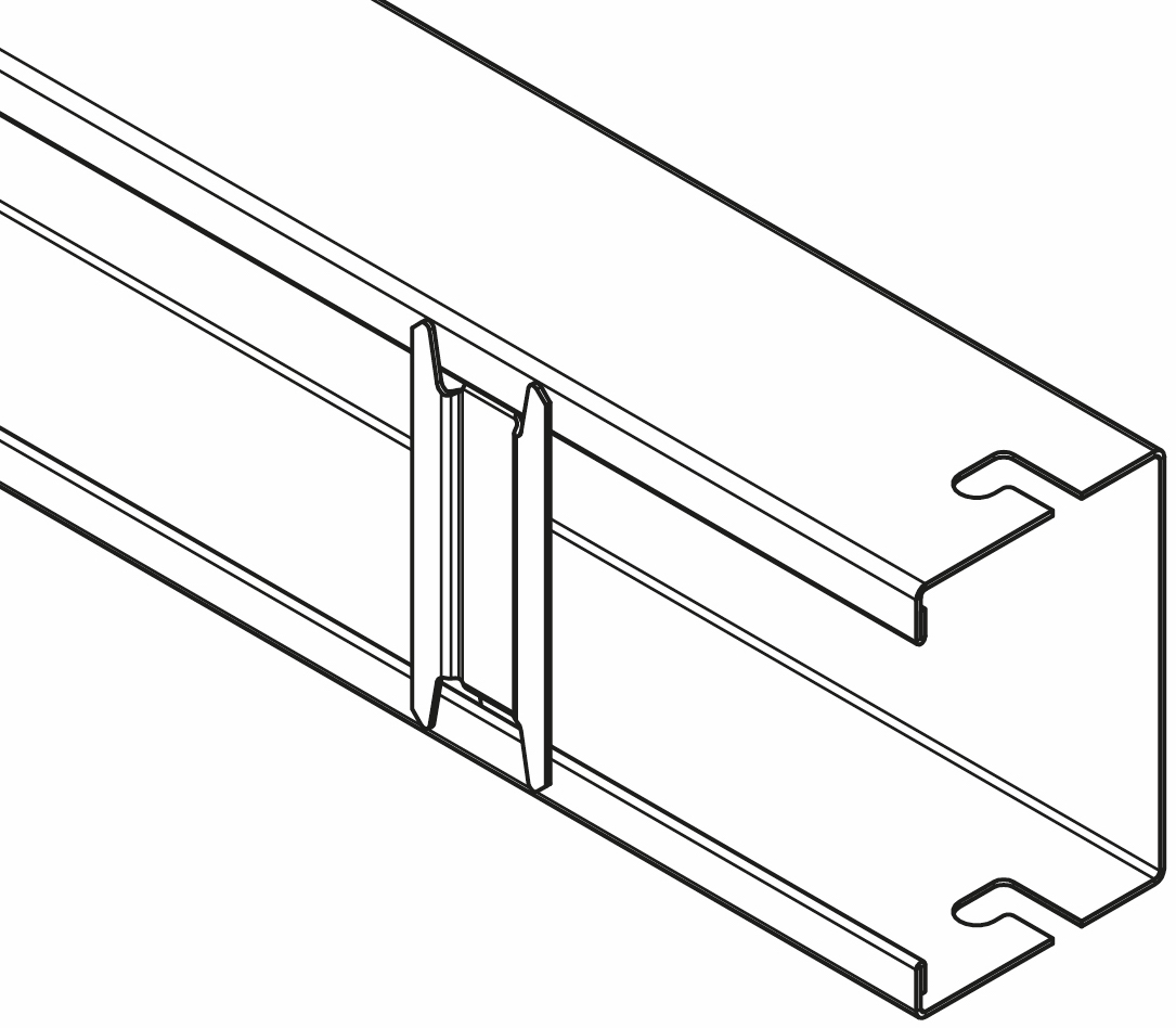 Legrand 50mm Trunking Cable Retainers - Pre Galvanised (Pack of 10)