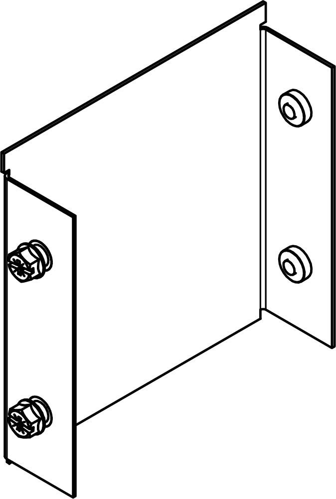 Legrand 150 x 150mm IP4X Stop End - Pre Galvanised