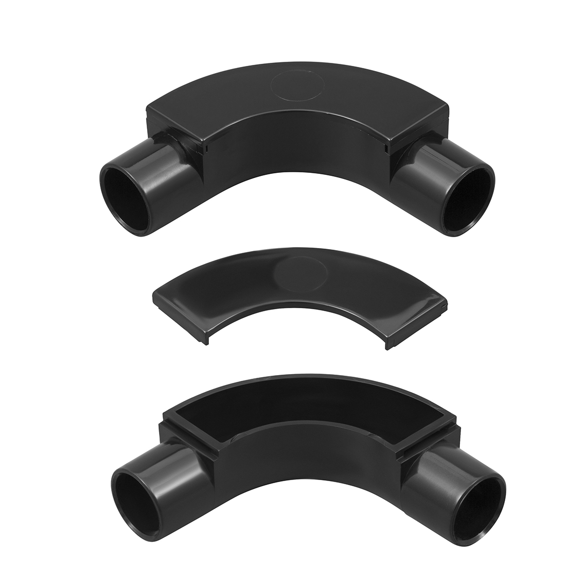 MT 25mm PVC Inspection Bend Black