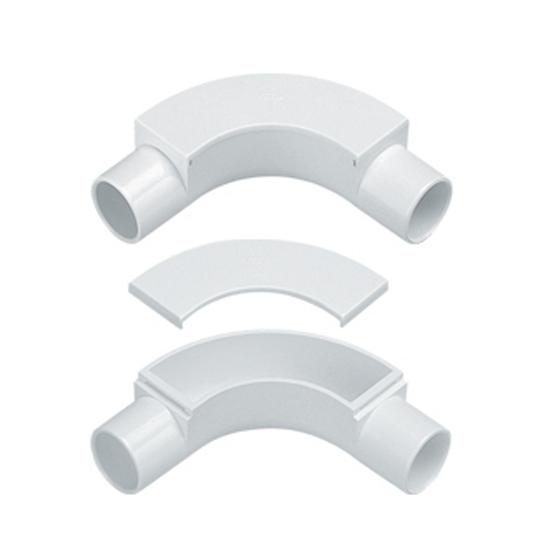 MT 25mm PVC Inspection Bend White