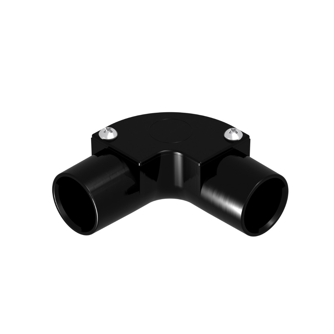MT 20mm PVC Inspection Elbow Black