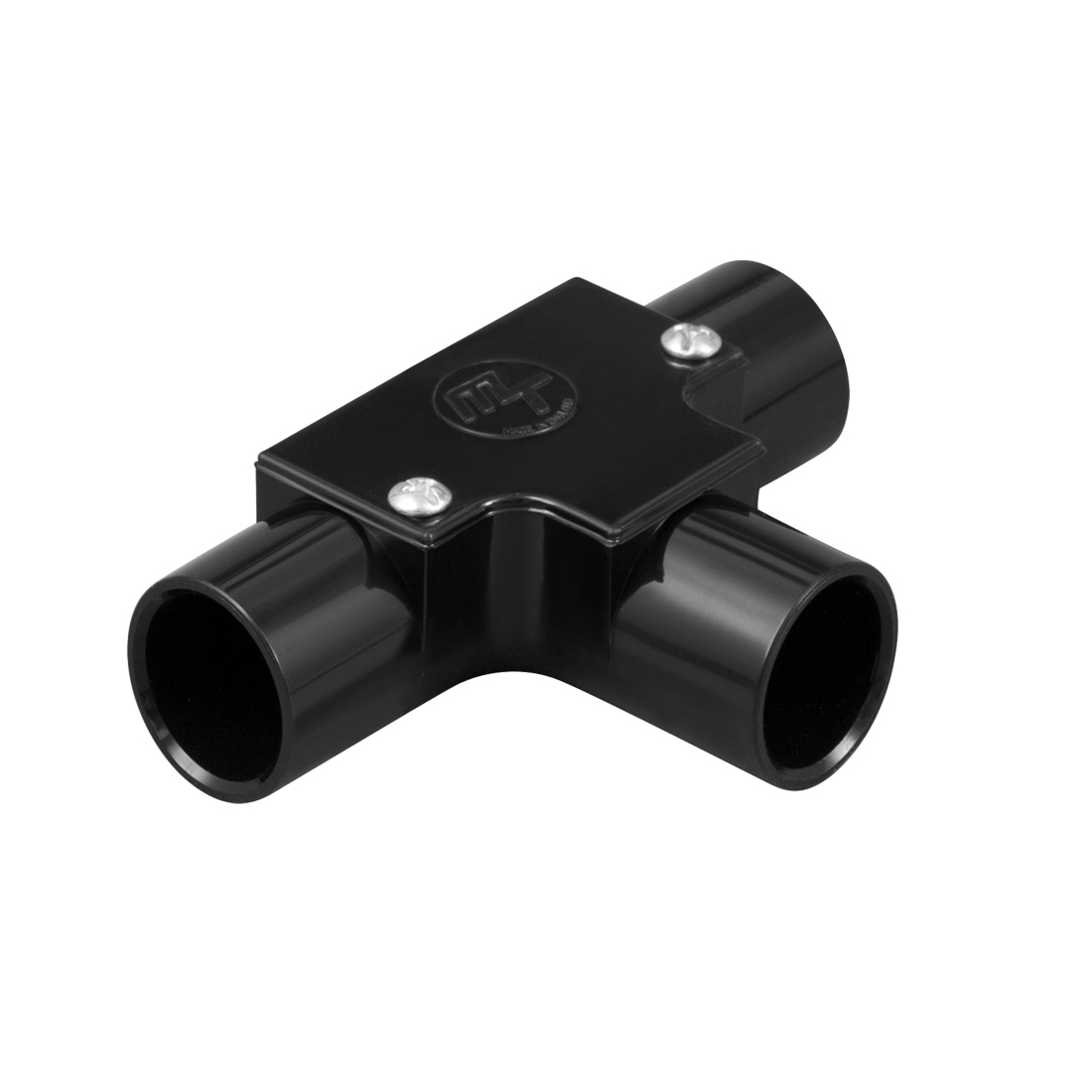 MT 20mm PVC Inspection Tee Black
