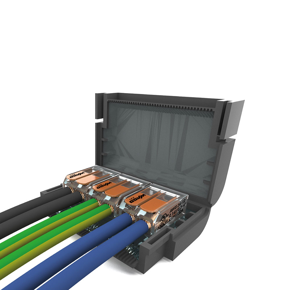 Wiska 1 x MJB3 Shellbox With 3 x SBOX2 Gel Insulated Junction Box