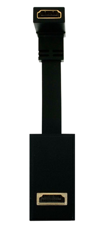 Click New Media HDMI V2.0 + Fly Lead Module Black