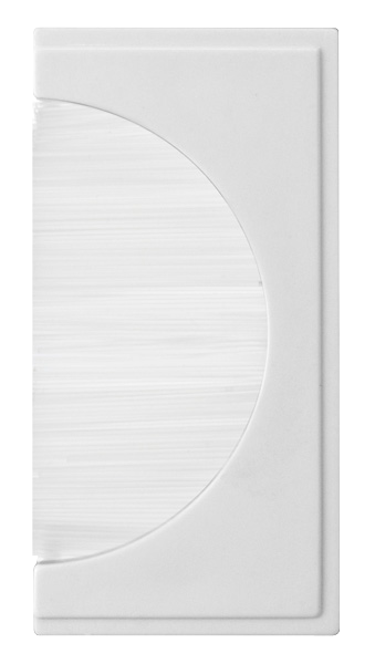 Click New Media Single Brush Module White with White Brushes