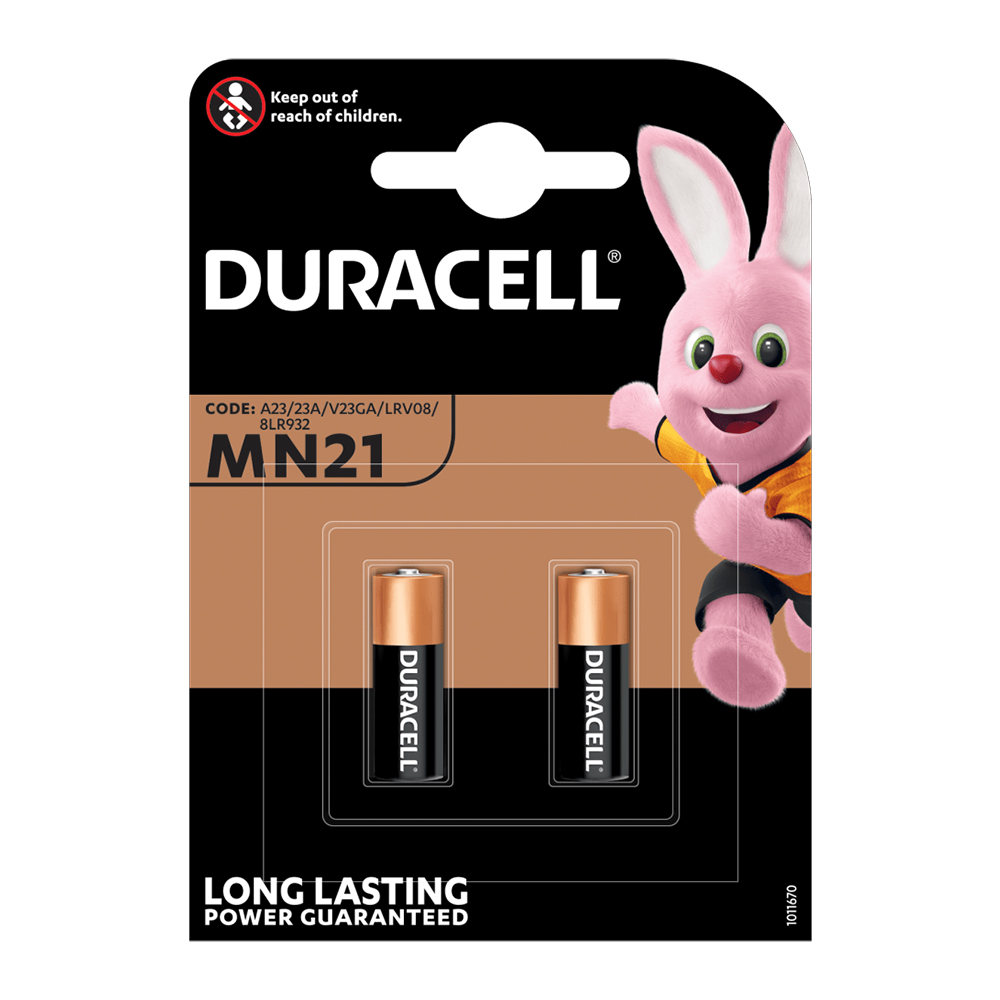 Duracell 12V Security Batteries (Pack of 2)