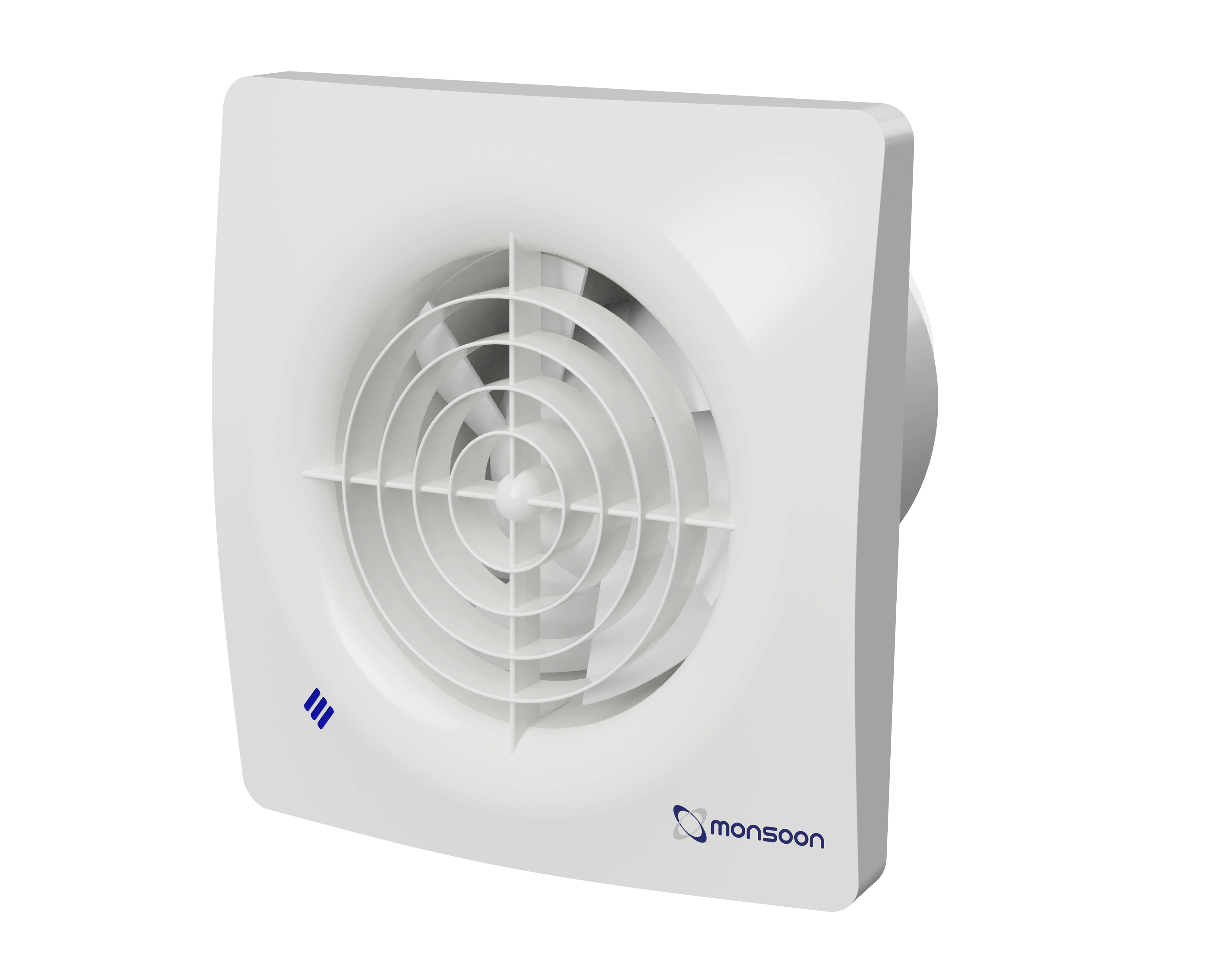 National Ventilation 100mm Monsoon Silent Fan with Timer