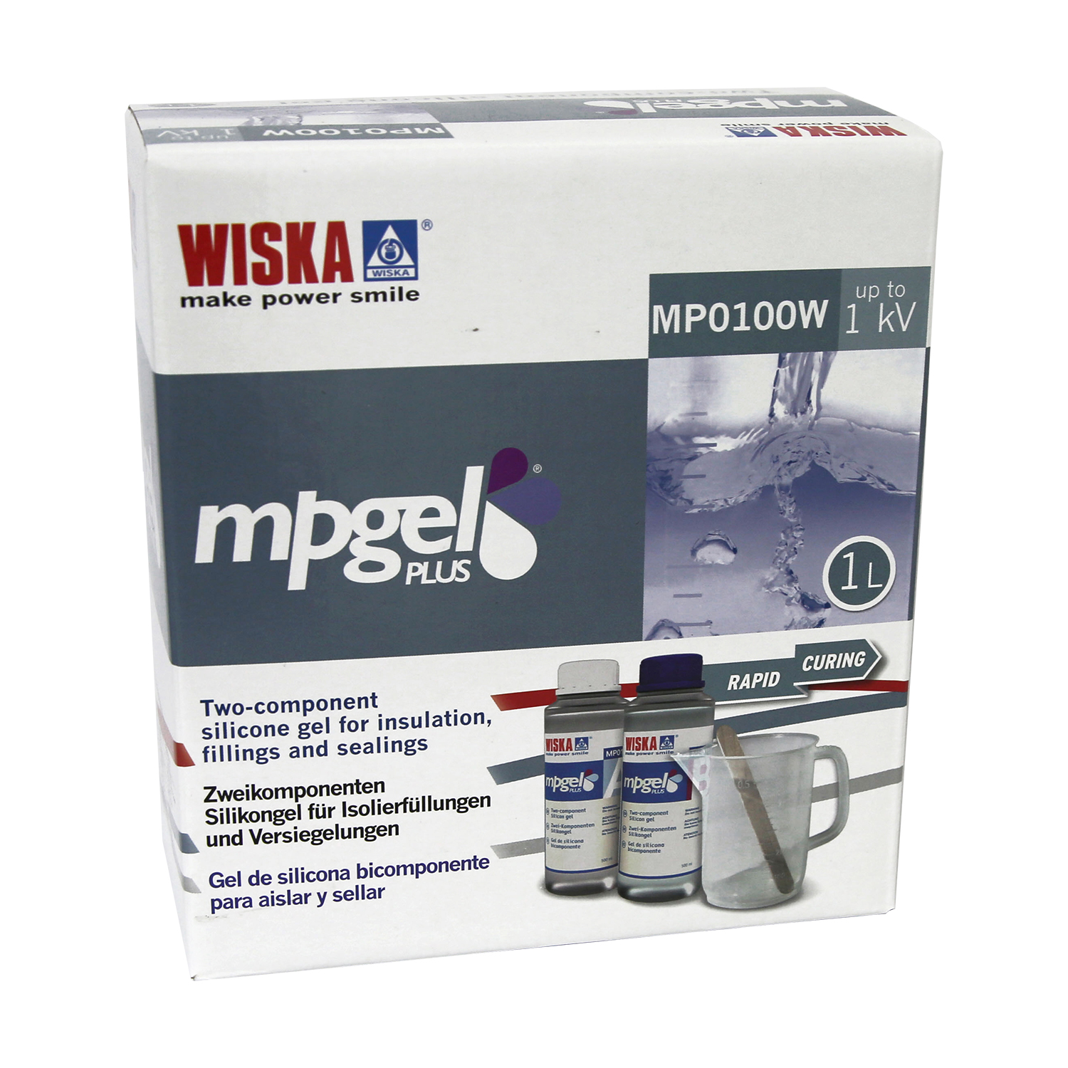 Wiska Multipurpose Insulating Silicone Gel 1 Litre