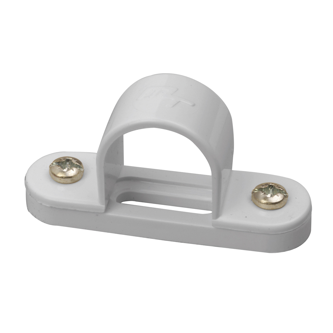 MT 25mm PVC Spacer Bar Saddle Clip White