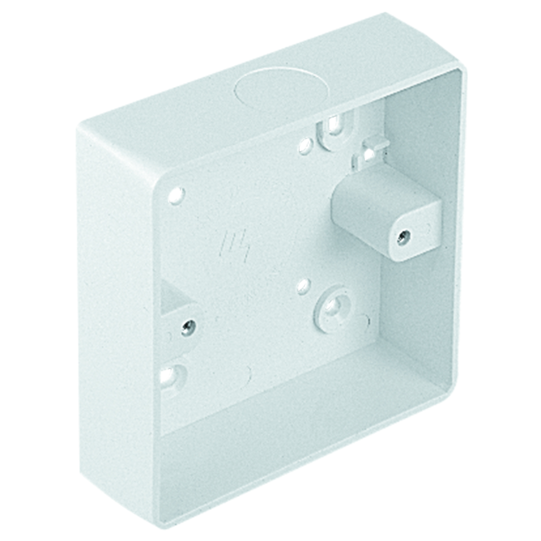 MT 1 Gang 44mm Deep Surface Pattress Box C/W Knockout