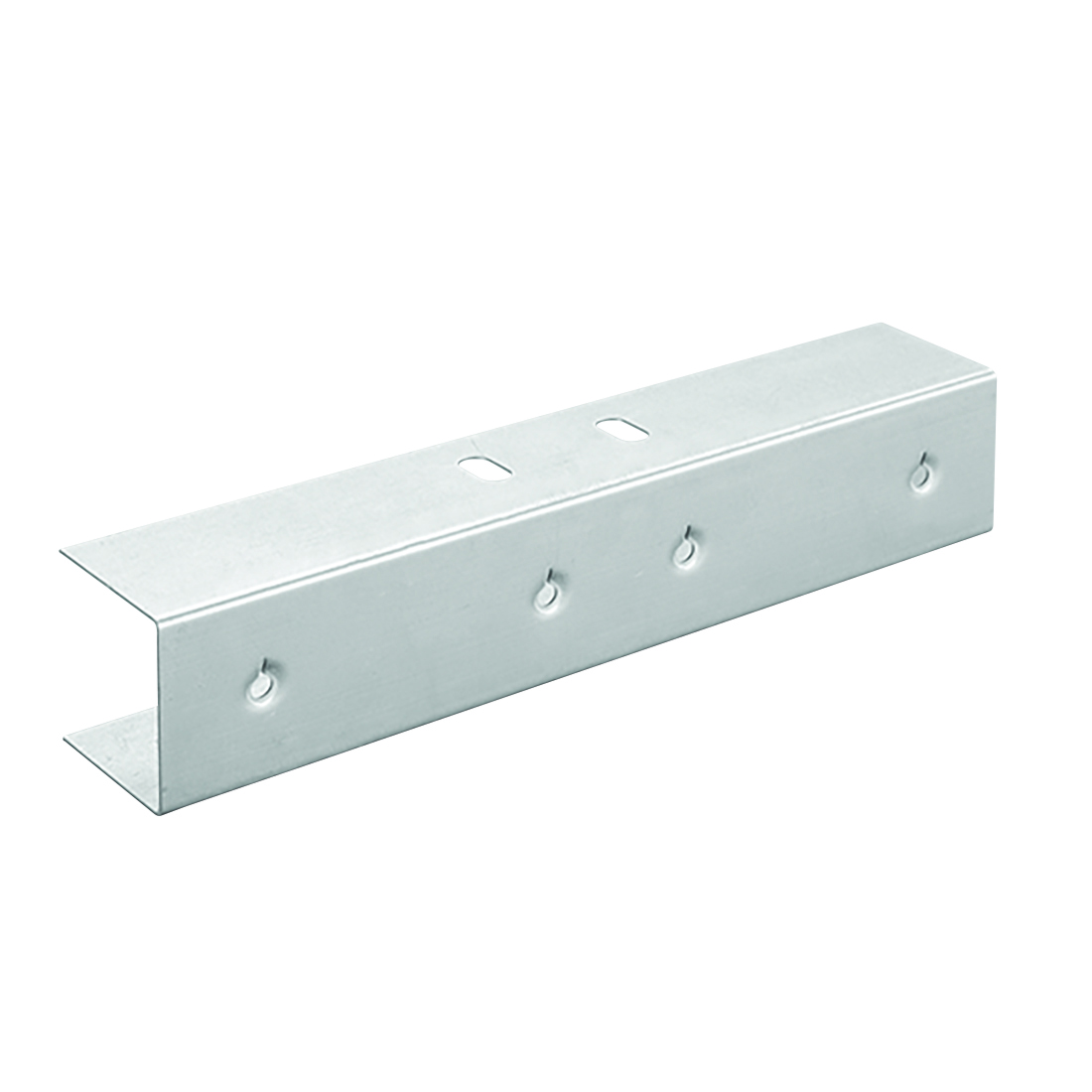 Marshall Tufflex 50 x 50mm Lighting Trunking 2 Way Top Lid Coupler - Pre Galvanised