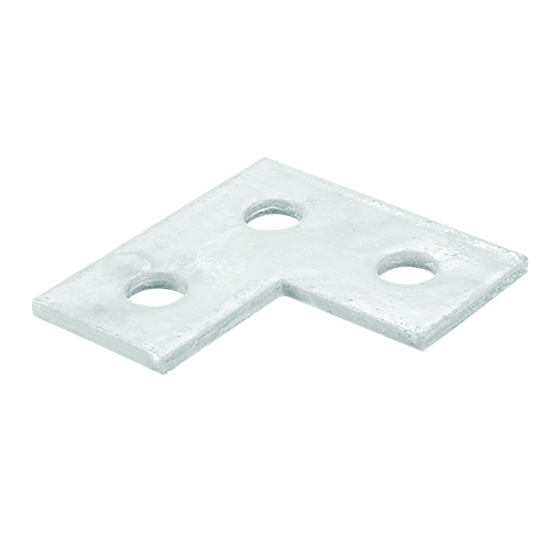 Marshall Tufflex 3 Hole Flat L Bracket - Hot Dip Galvanised