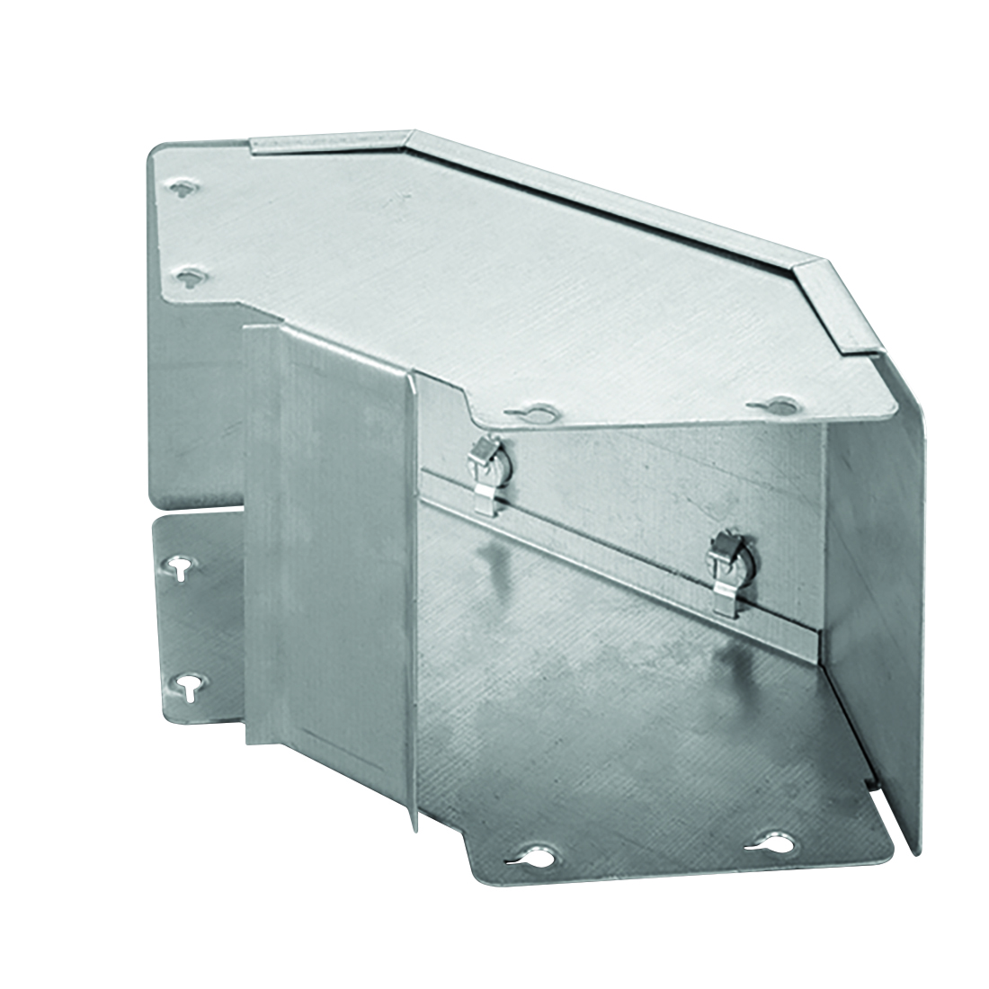 Marshall Tufflex 75 x 75mm 90° External Lid Gusset Bend - Pre Galvanised